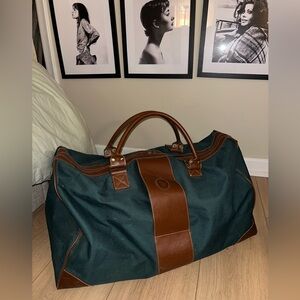 Ralph Lauren Vintage Duffle Getaway Weekend Bag